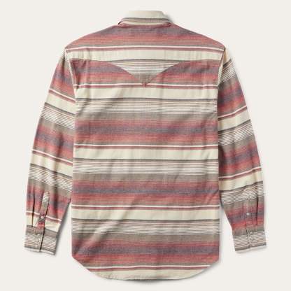 Brushed Twill Striped Shirt-MesaThread
