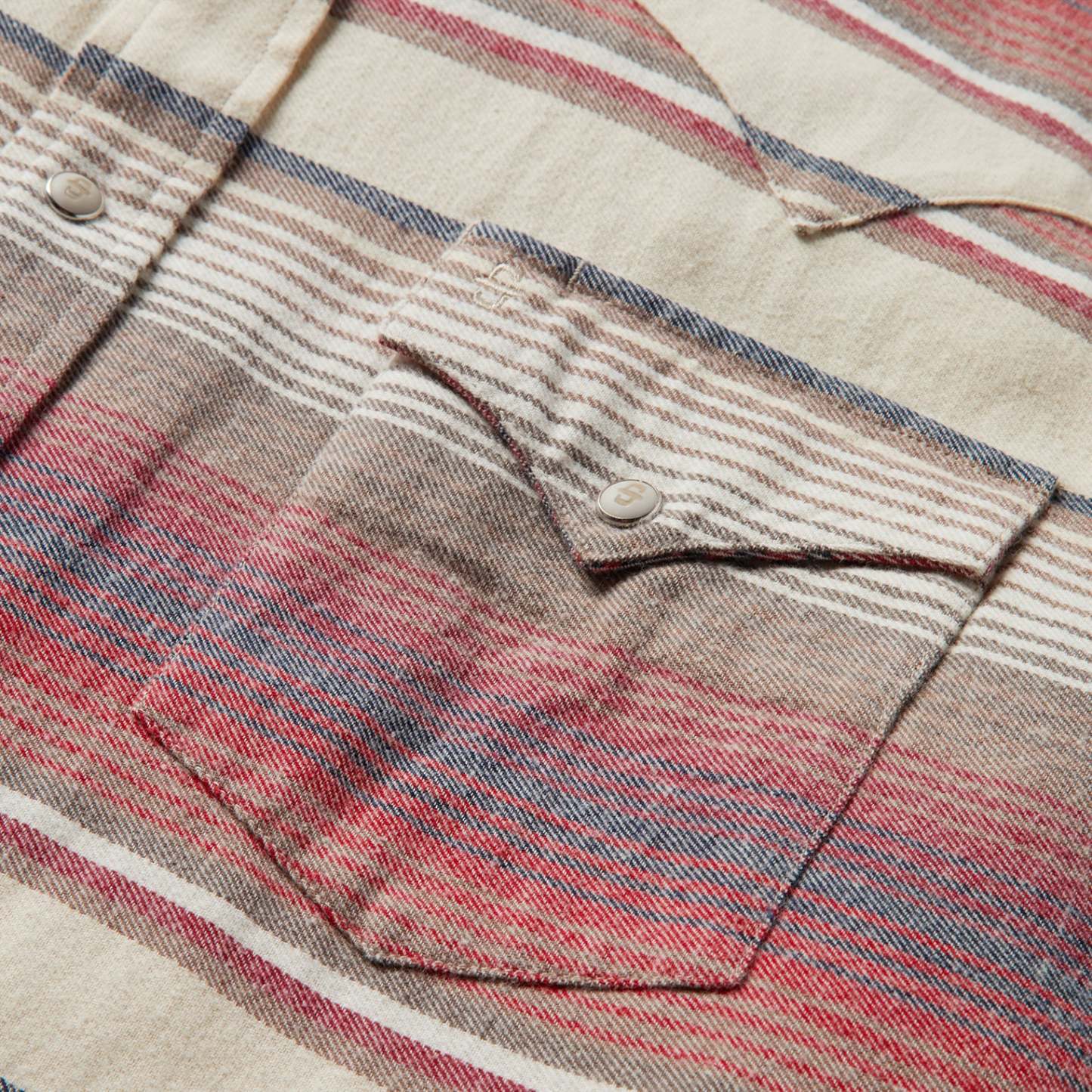 Brushed Twill Striped Shirt-MesaThread
