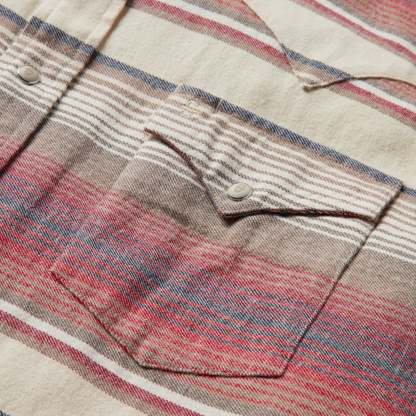 Brushed Twill Striped Shirt-MesaThread