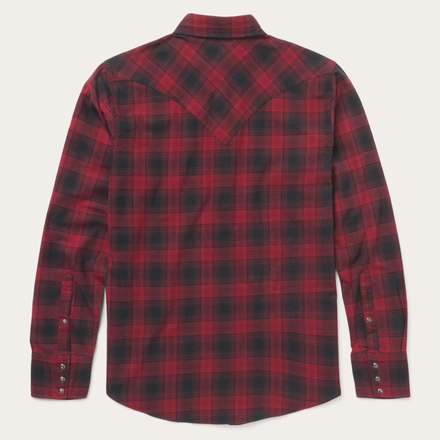 The Ember Range | Crimson & Shadow Buffalo Plaid Western