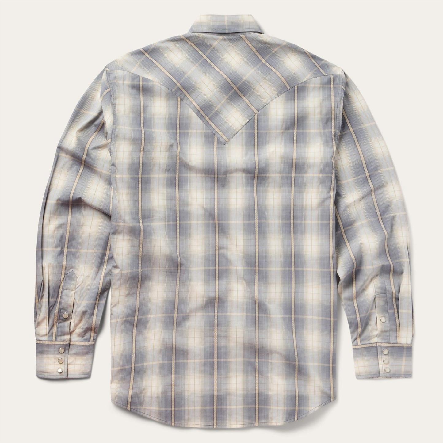The Slate Ridge | Smoky Ombre Bias-Check Western
