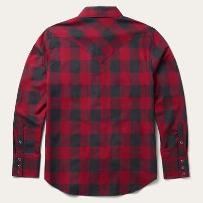 Buffalo Plaid Western Shirt-MesaThread