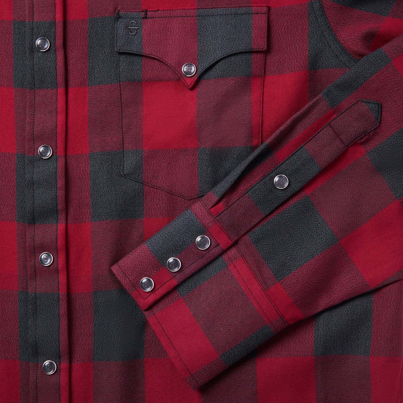 Buffalo Plaid Western Shirt-MesaThread