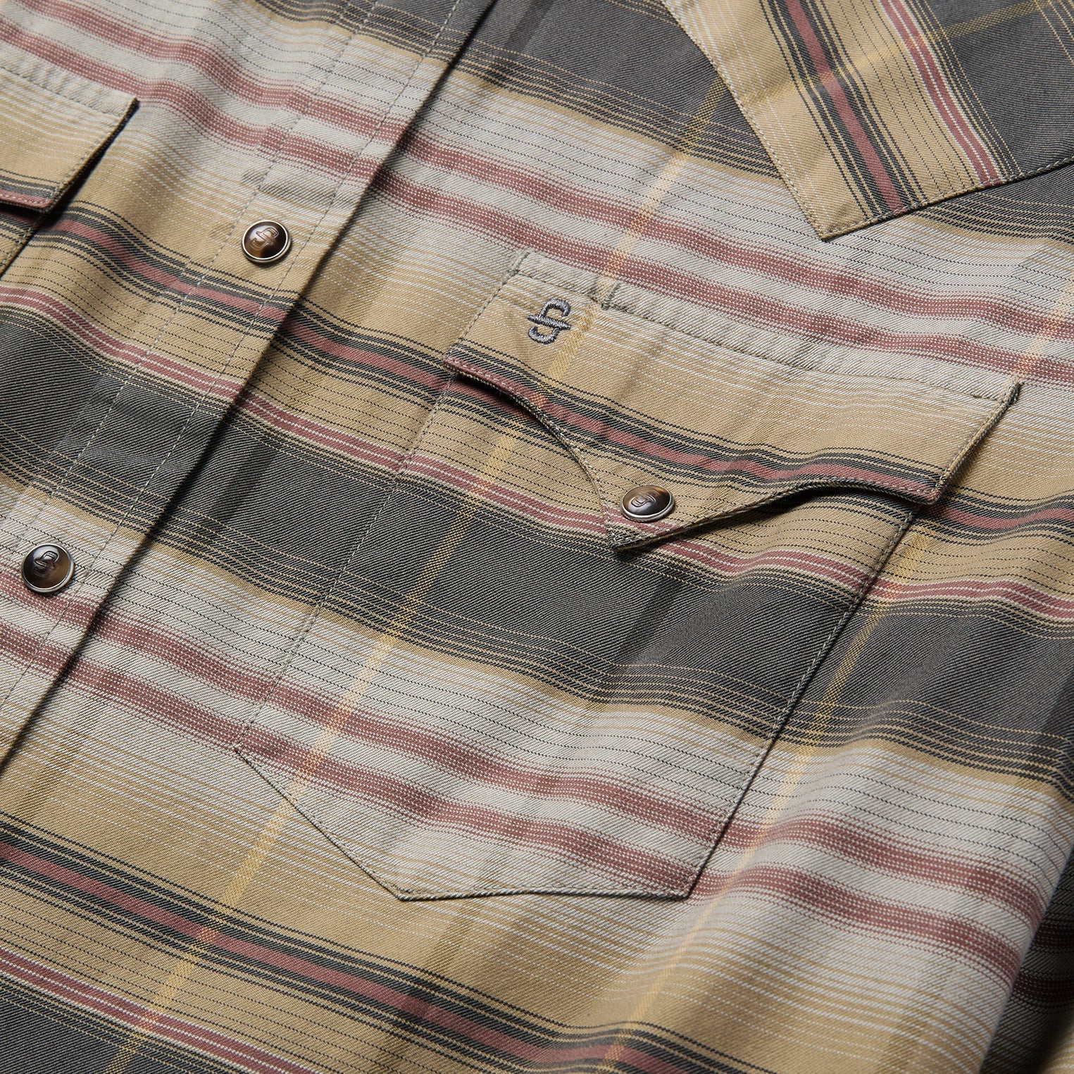 Serape Plaid Western Shirt-MesaThread