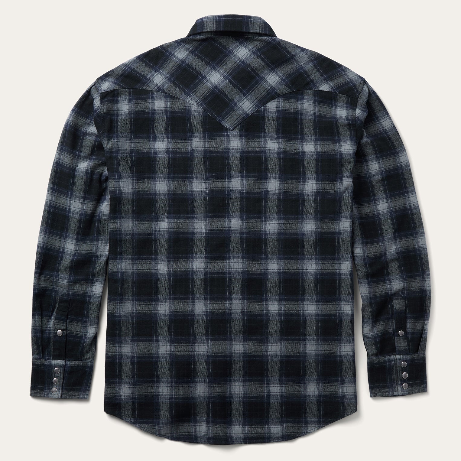 The Midnight Lumber | Shadow Plaid Heritage Western Shirt