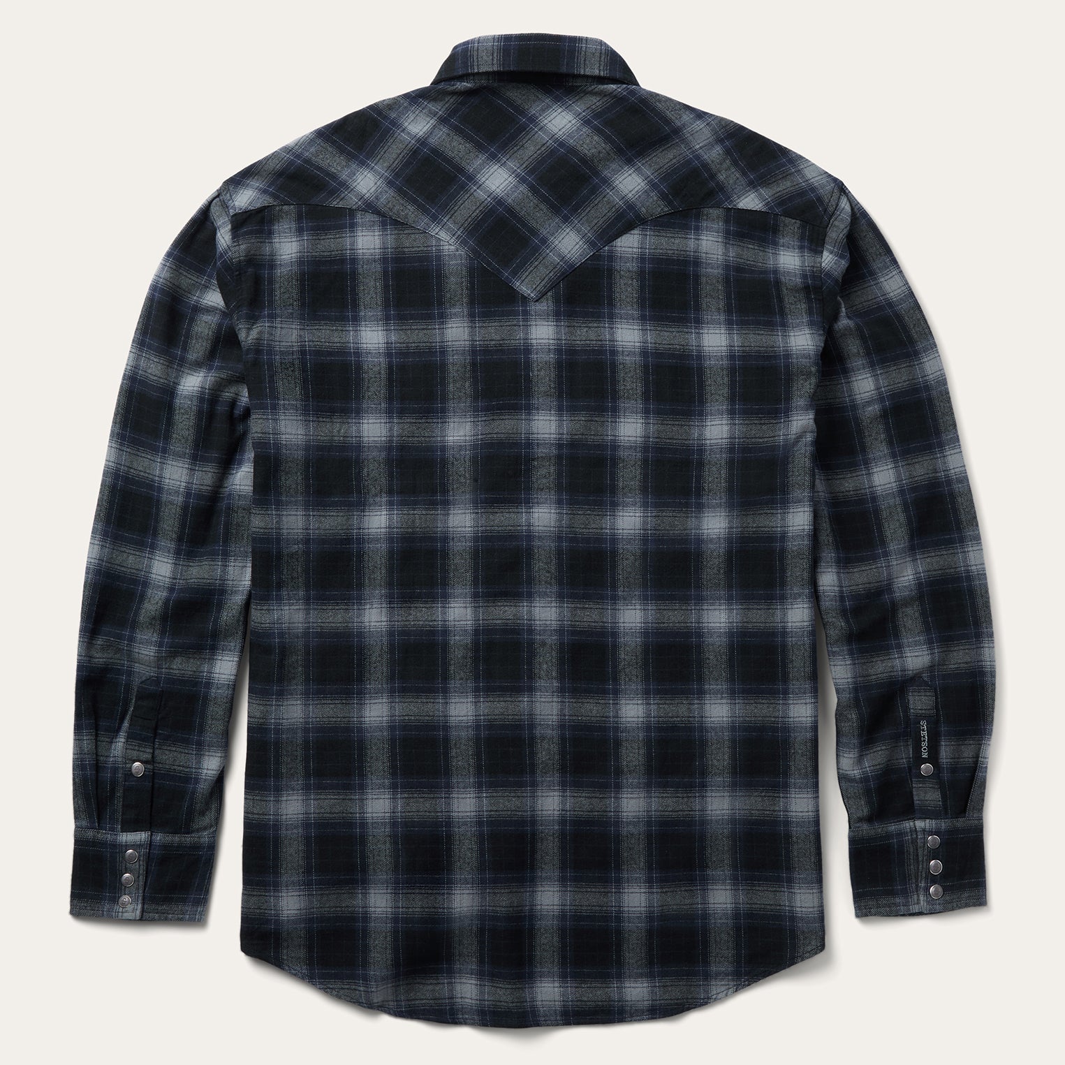 Brushed Twill Plaid Western Shirt-MesaThread