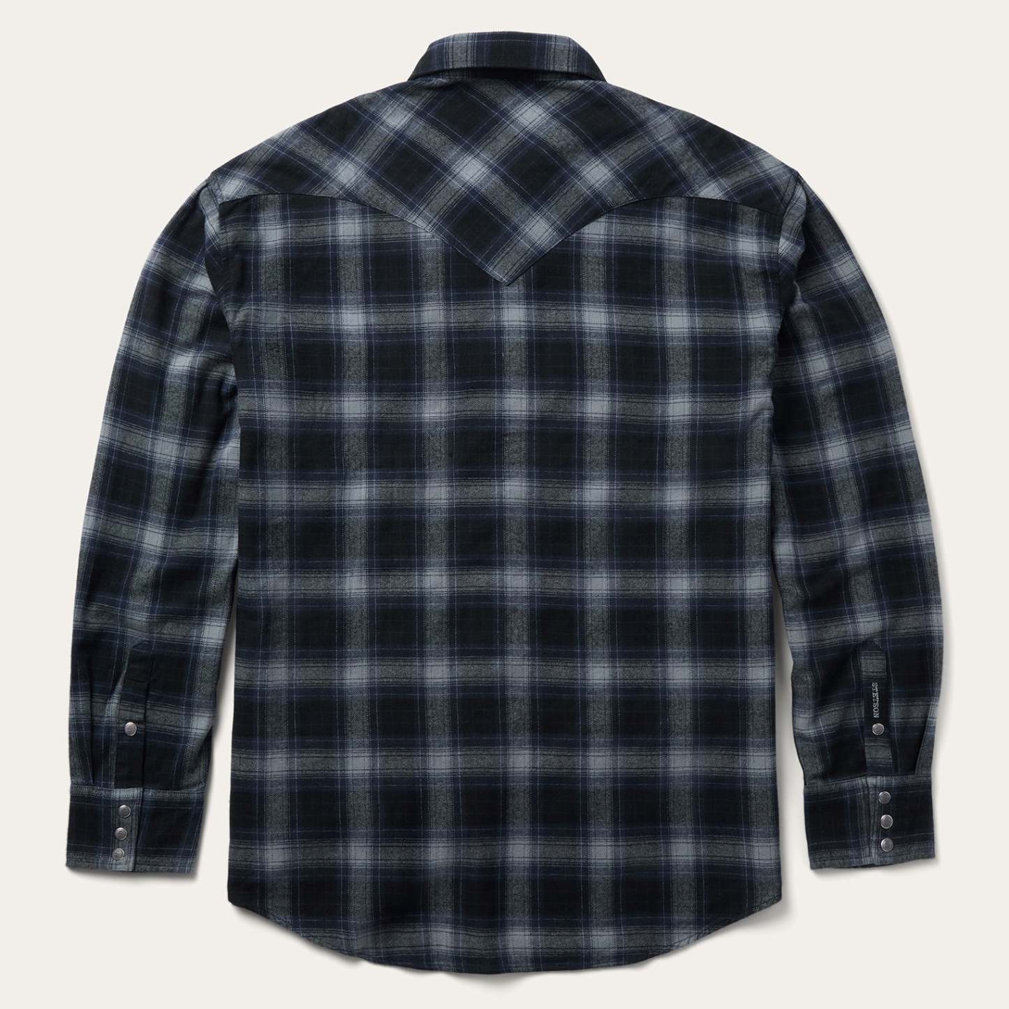 Brushed Twill Plaid Western Shirt-MesaThread
