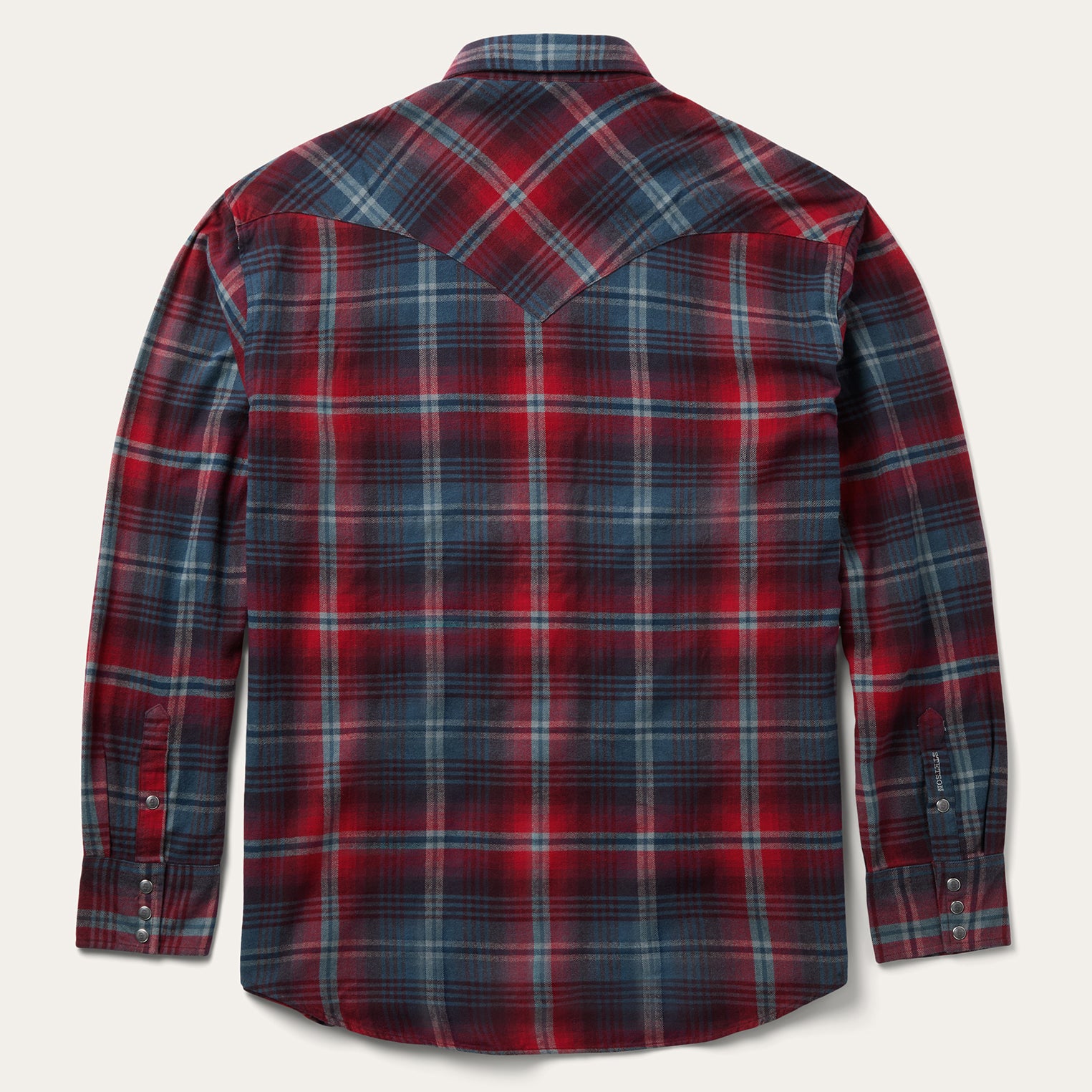 Brushed Twill Plaid Western Shirt-MesaThread