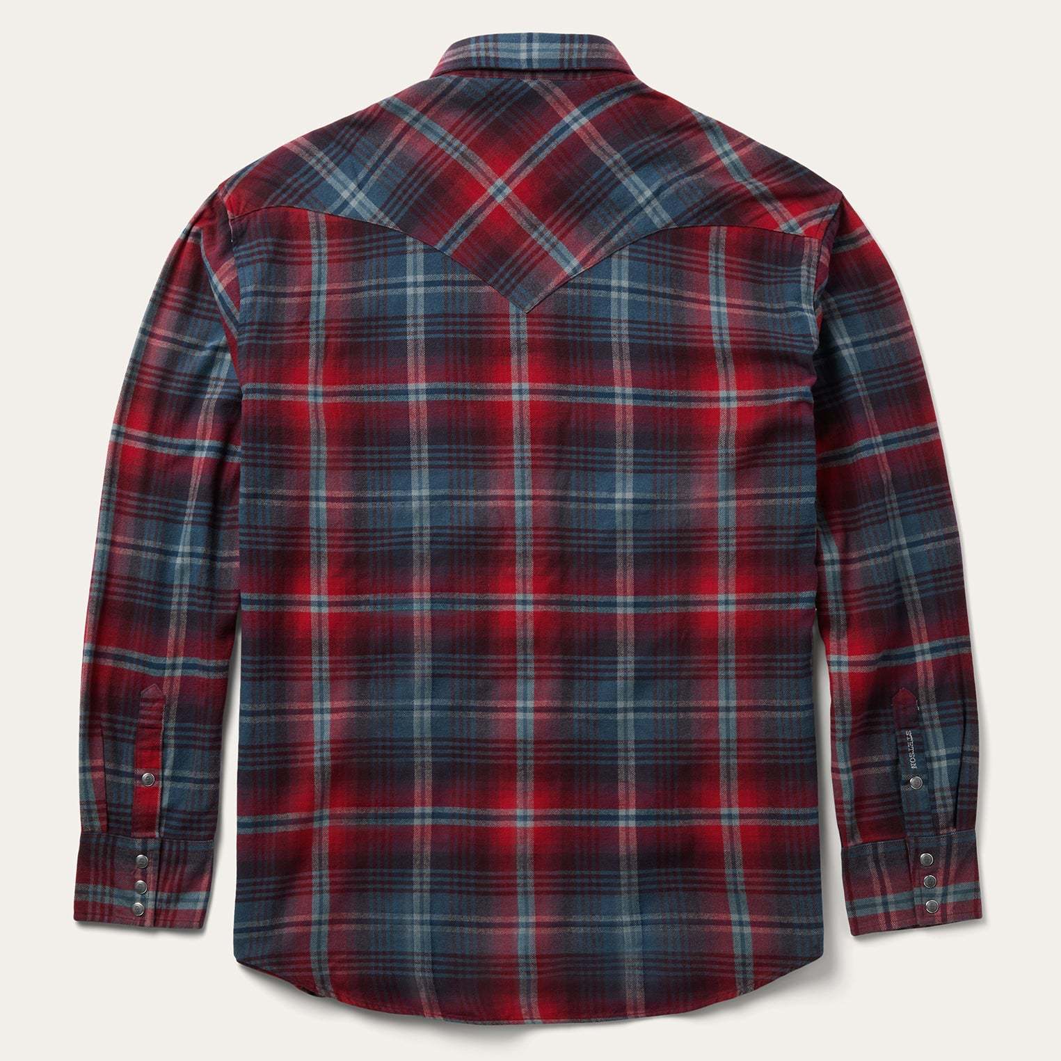 Brushed Twill Plaid Western Shirt-MesaThread