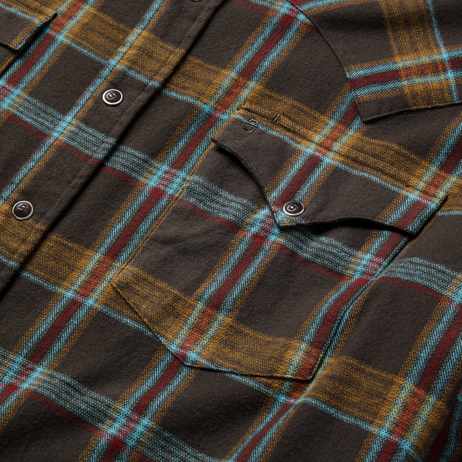 Brushed Twill Plaid Western Shirt-MesaThread