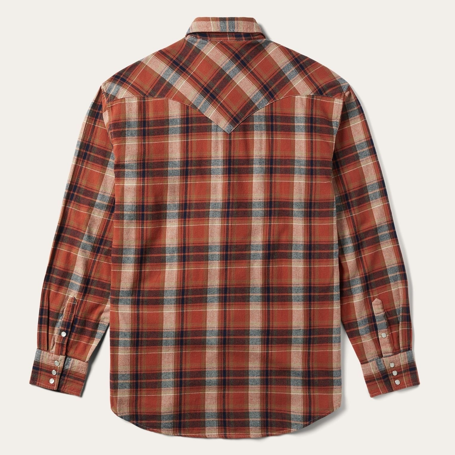 The Sedona Ember | Heavy Twill Bias-Cut Western Shirt