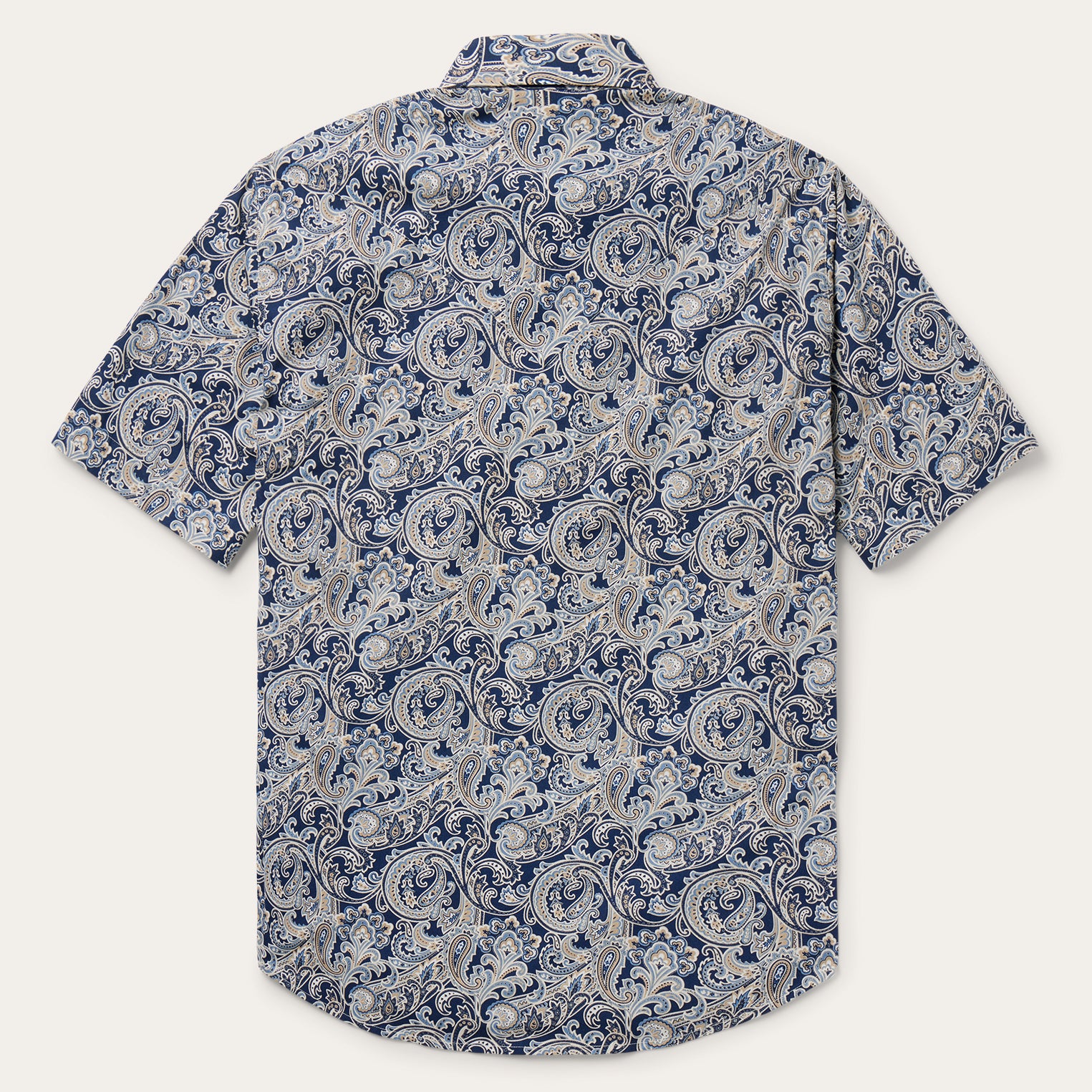 Greenspring Paisley Short Sleeve Western Shirt-MesaThread