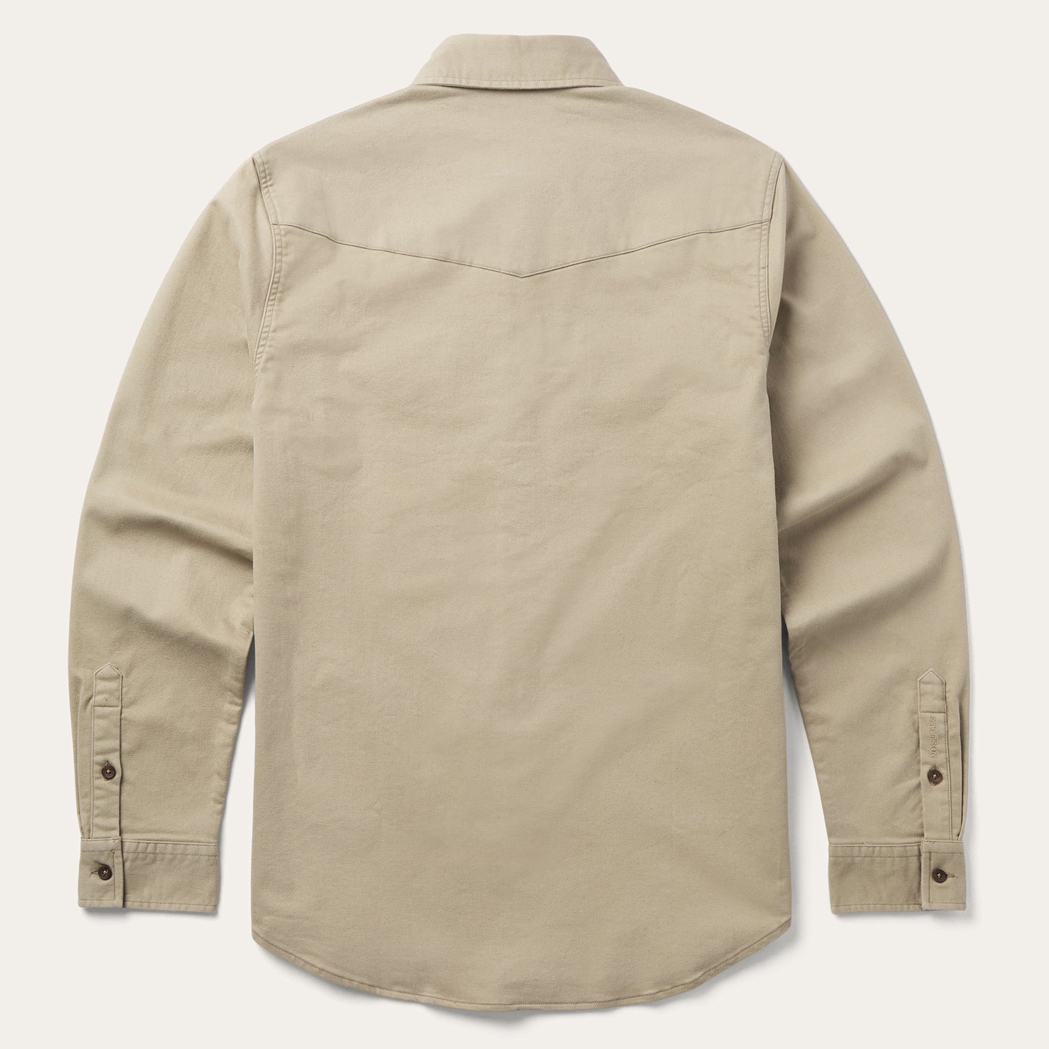 Brushed Twill Lined Shirt Jacket-MesaThread