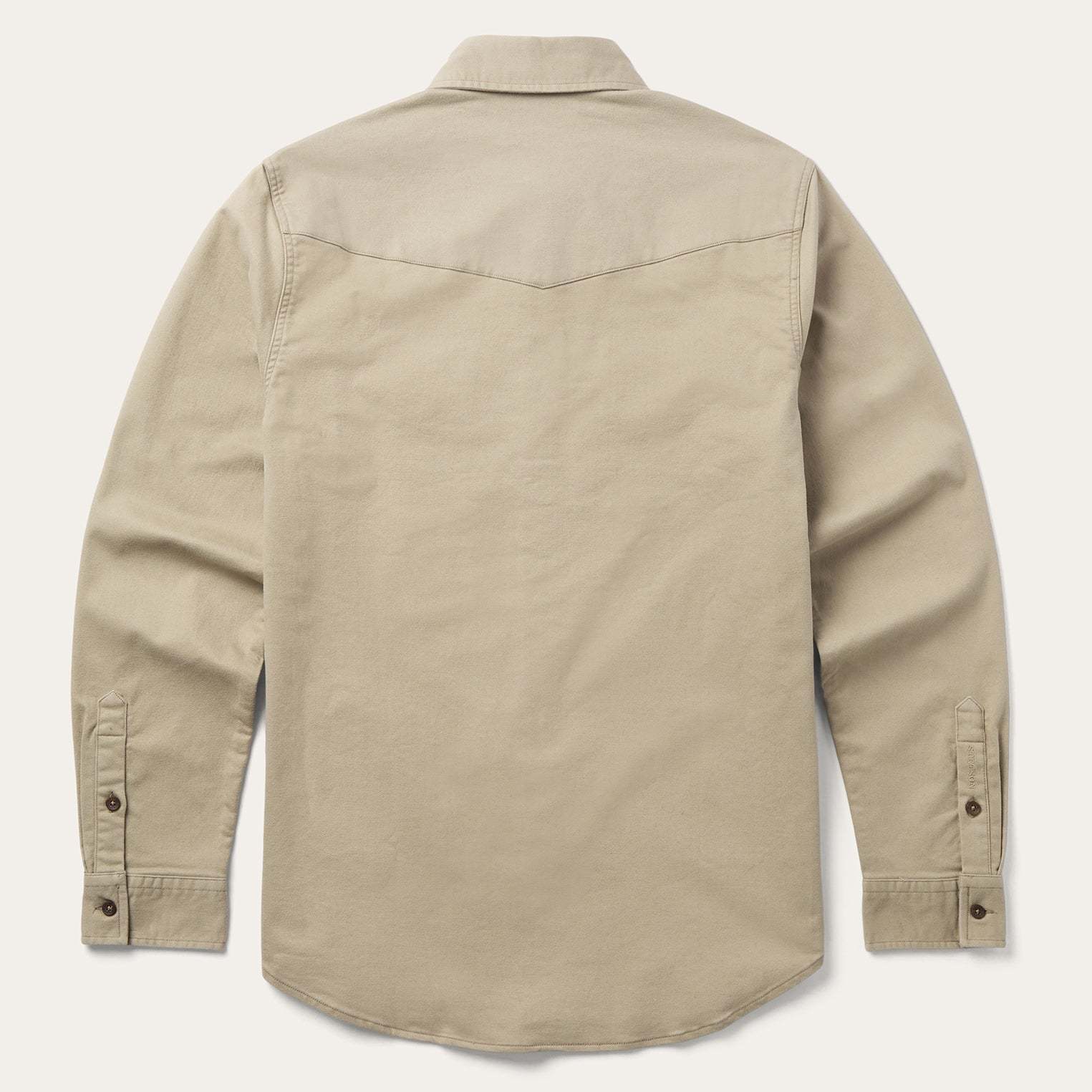 Brushed Twill Lined Shirt Jacket-MesaThread