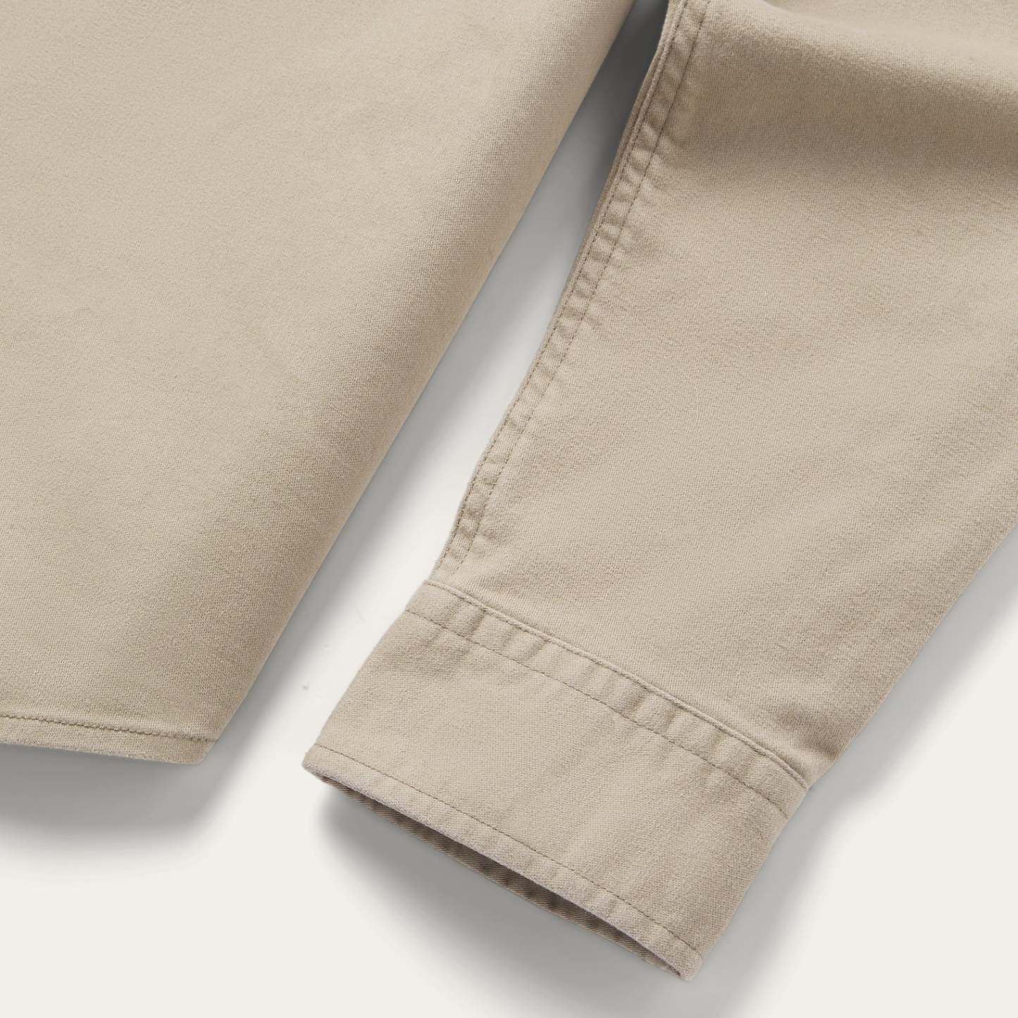 Brushed Twill Lined Shirt Jacket-MesaThread