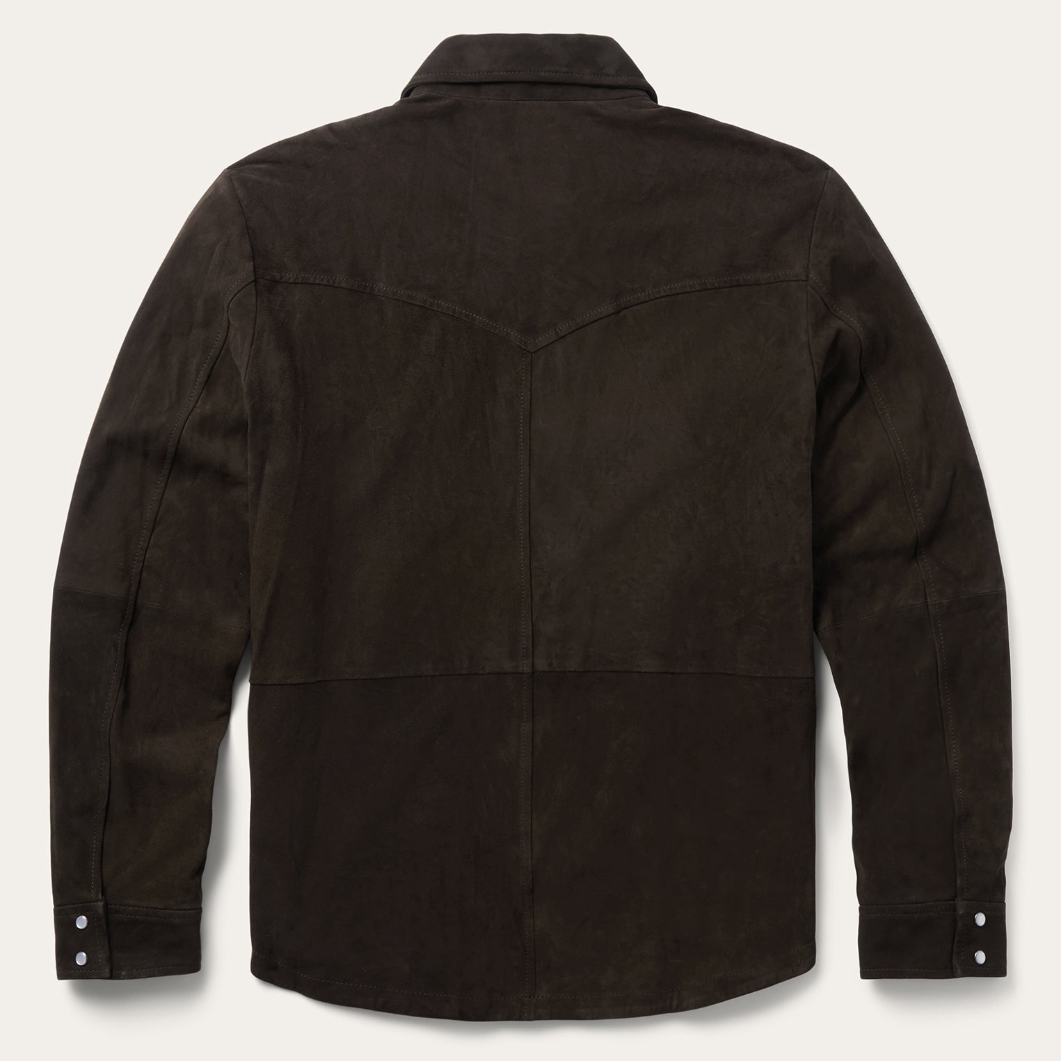 Suede Shirt Jacket-MesaThread