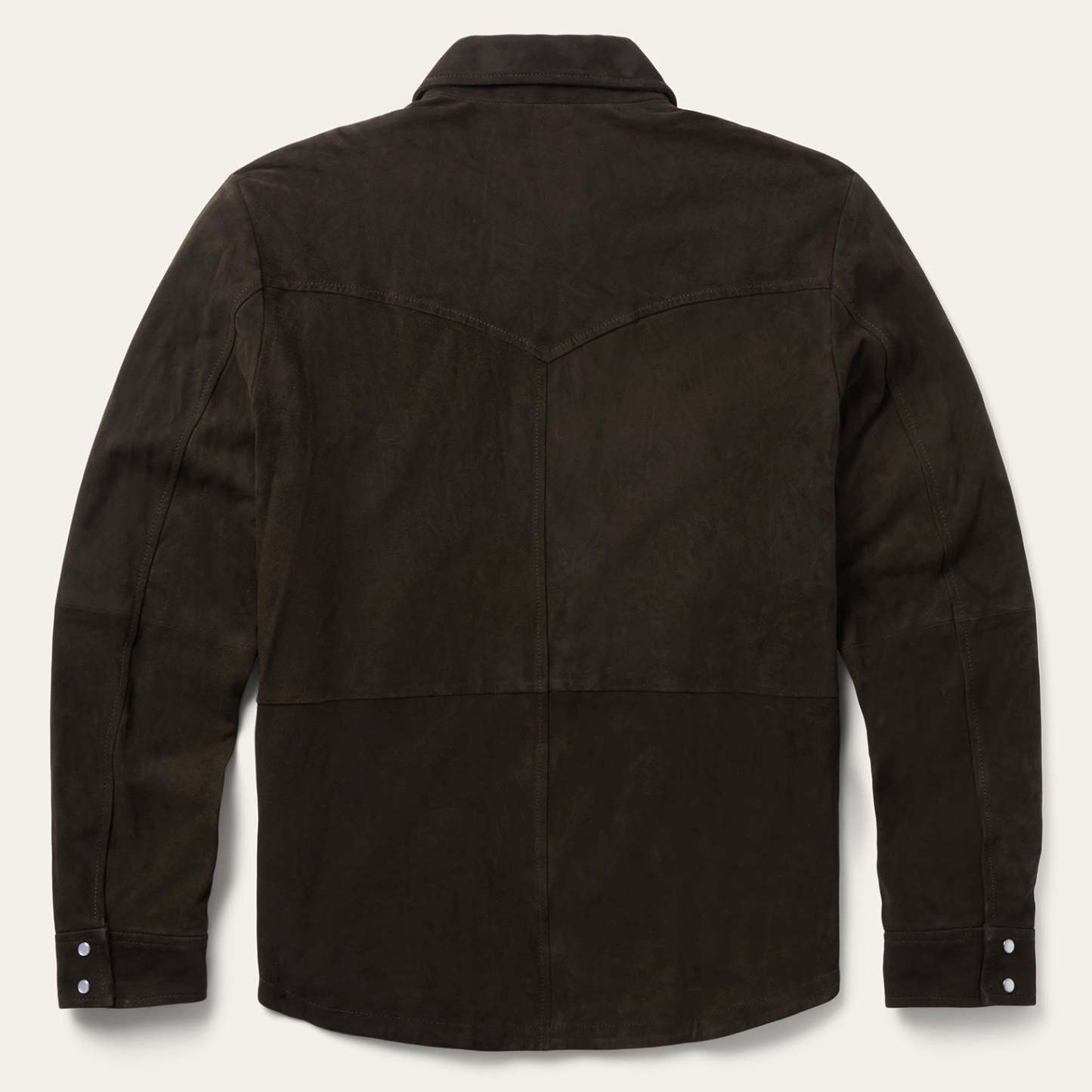 Suede Shirt Jacket-MesaThread