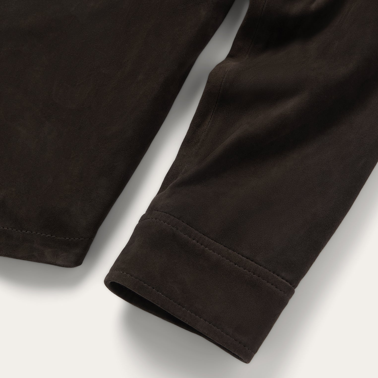 Suede Shirt Jacket-MesaThread