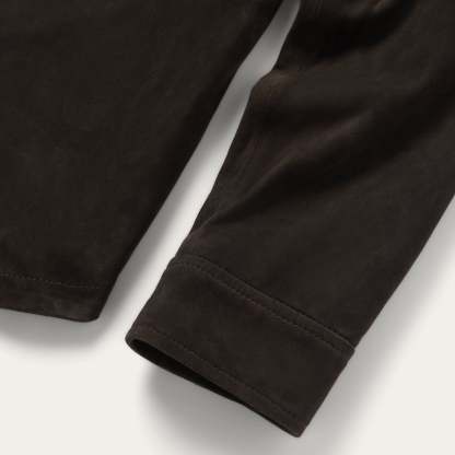 Suede Shirt Jacket-MesaThread