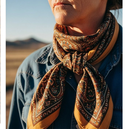 [Copy][Copy][Copy]Free Spirit Bandana，Mustard yellow