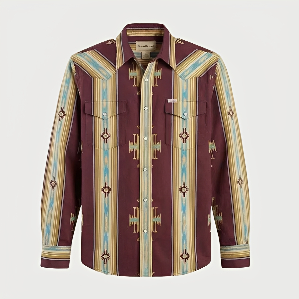 The Painted Mesa — Burgundy Sunset