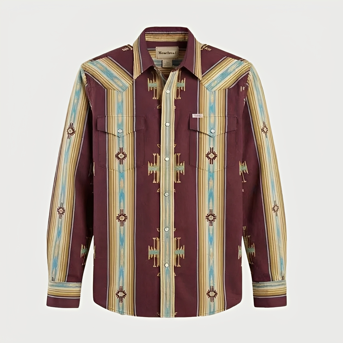 The Painted Mesa — Burgundy Sunset