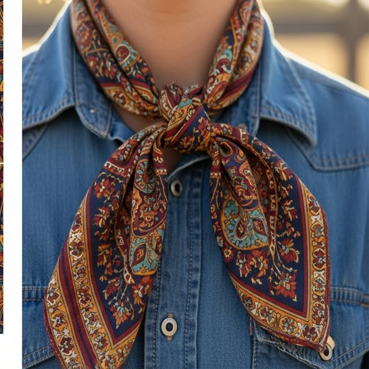 [Copy][Copy][Copy]Free Spirit Bandana，Mustard yellow