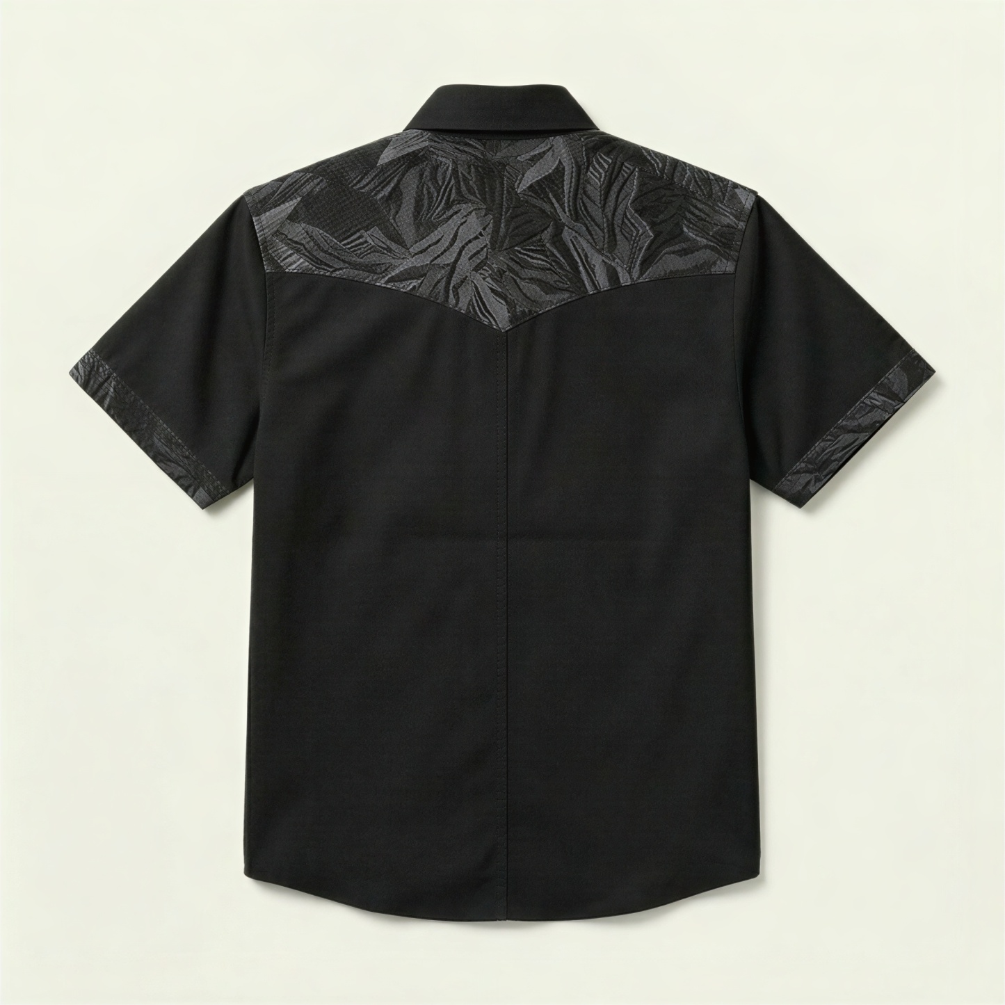 The Shadow Ridge | Mesathread Pro Contrast Panel Short-Sleeve Western Shirt