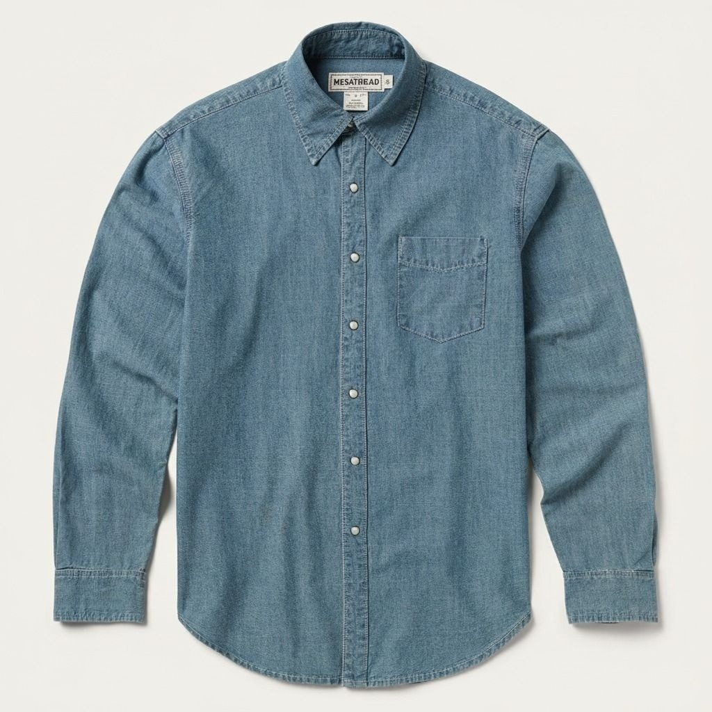 The Indigo Drifter | Essential Mid-Wash Denim Western
