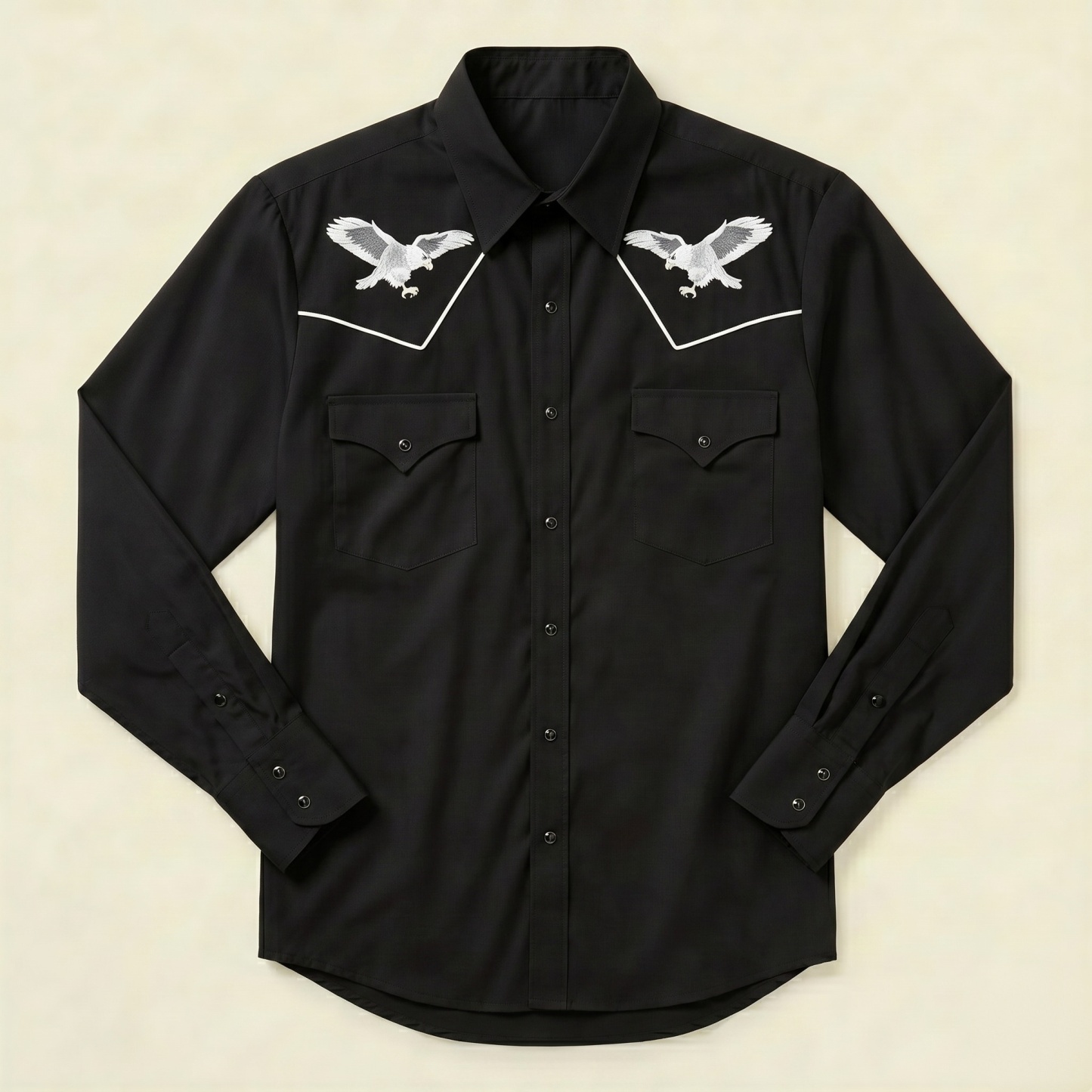 The Soaring Sovereign | Eagle Western Yoke Shirt