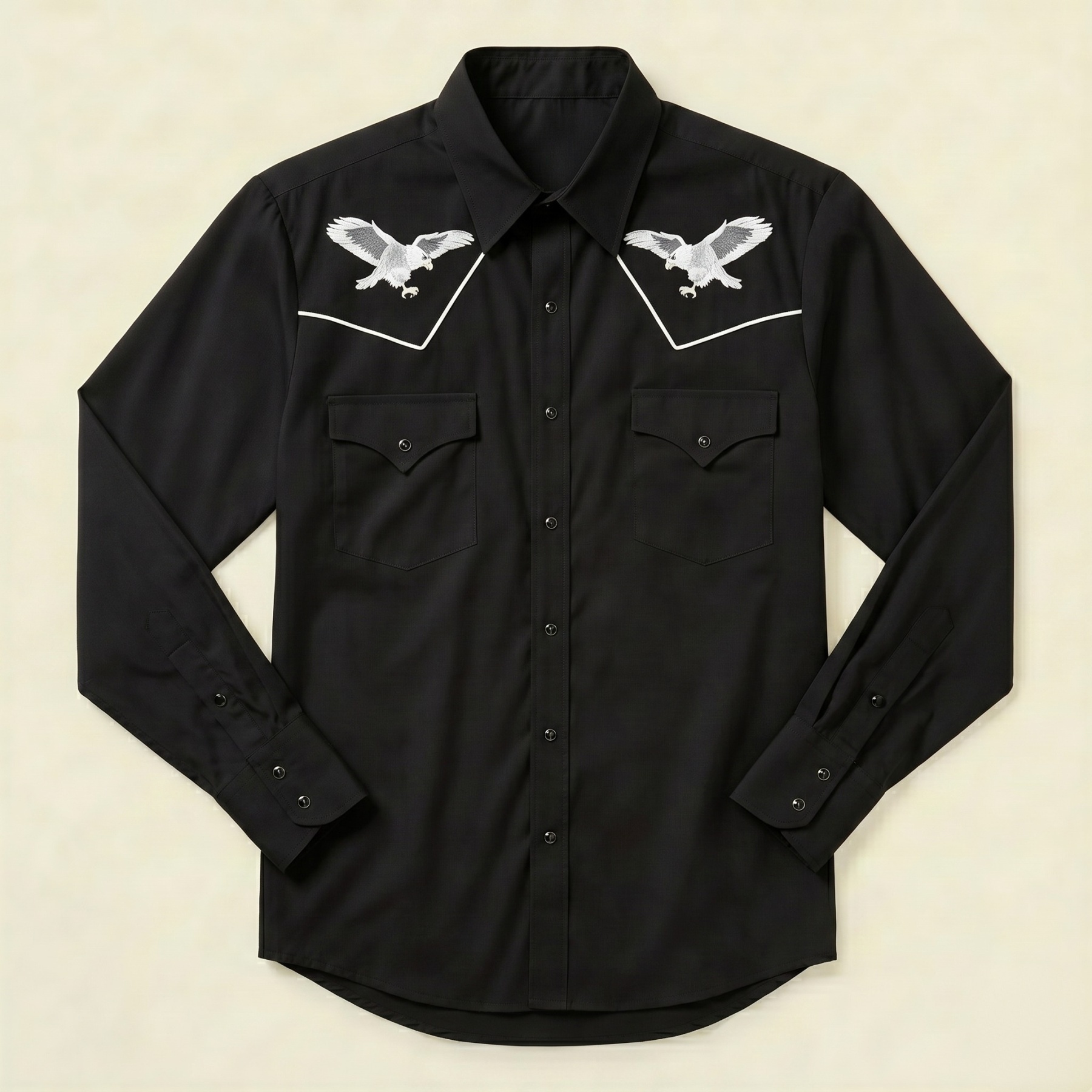 The Soaring Sovereign | Eagle Western Yoke Shirt