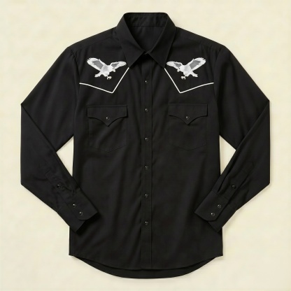 The Soaring Sovereign | Eagle Western Yoke Shirt