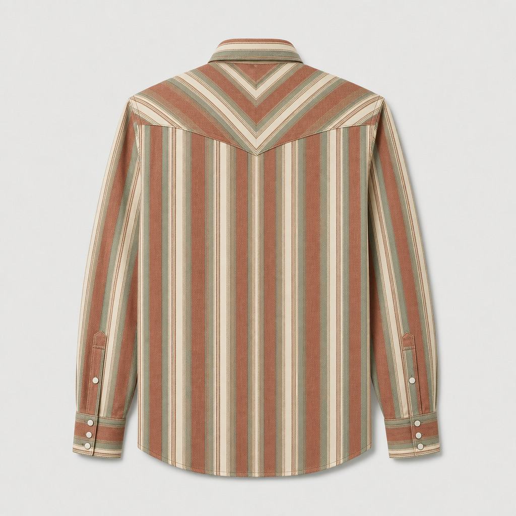 the-prairie-horizon-earth-tone-multi-stripe-western-long-sleeve-shirt-back-view