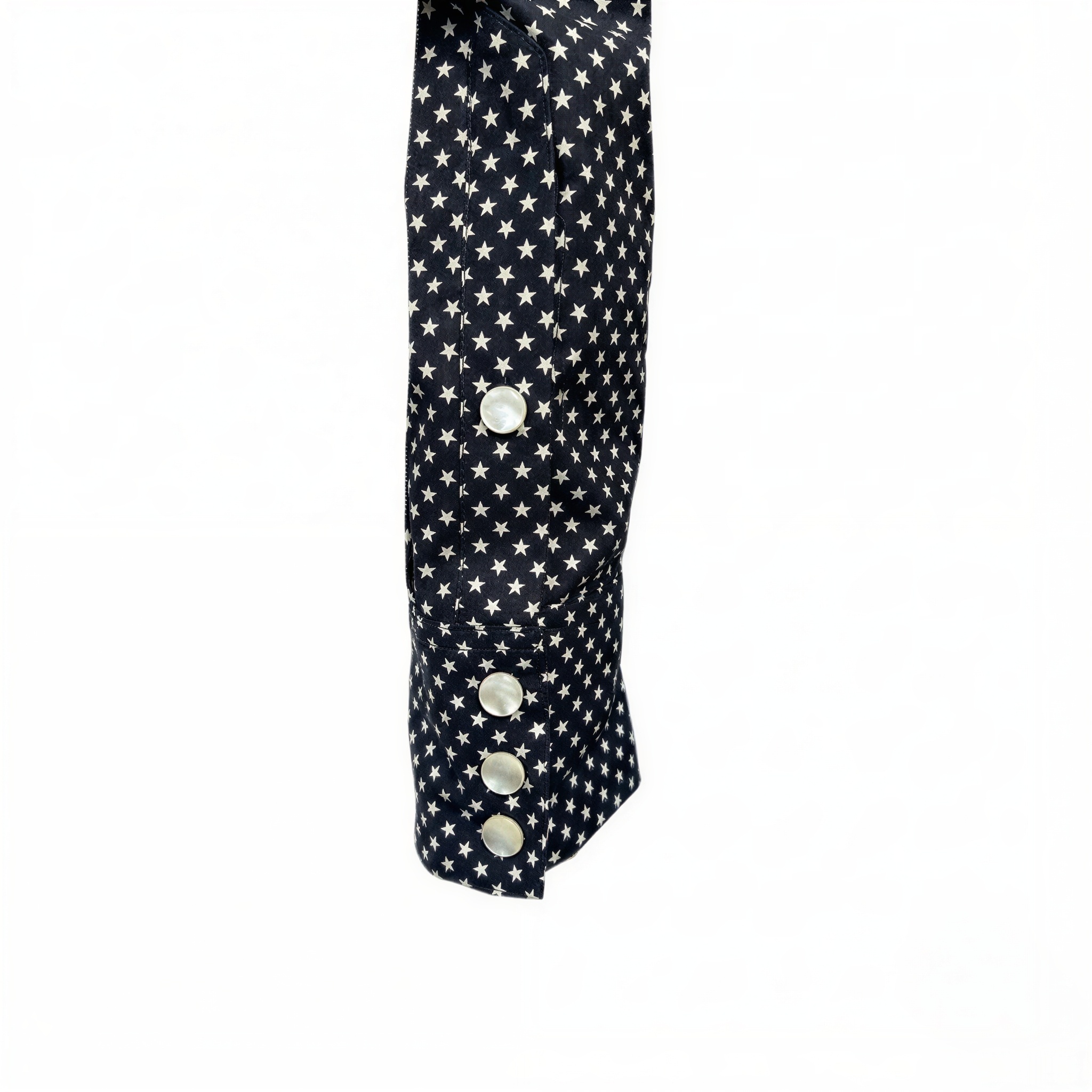 The Midnight Galaxy | Black Starburst Western Shirt