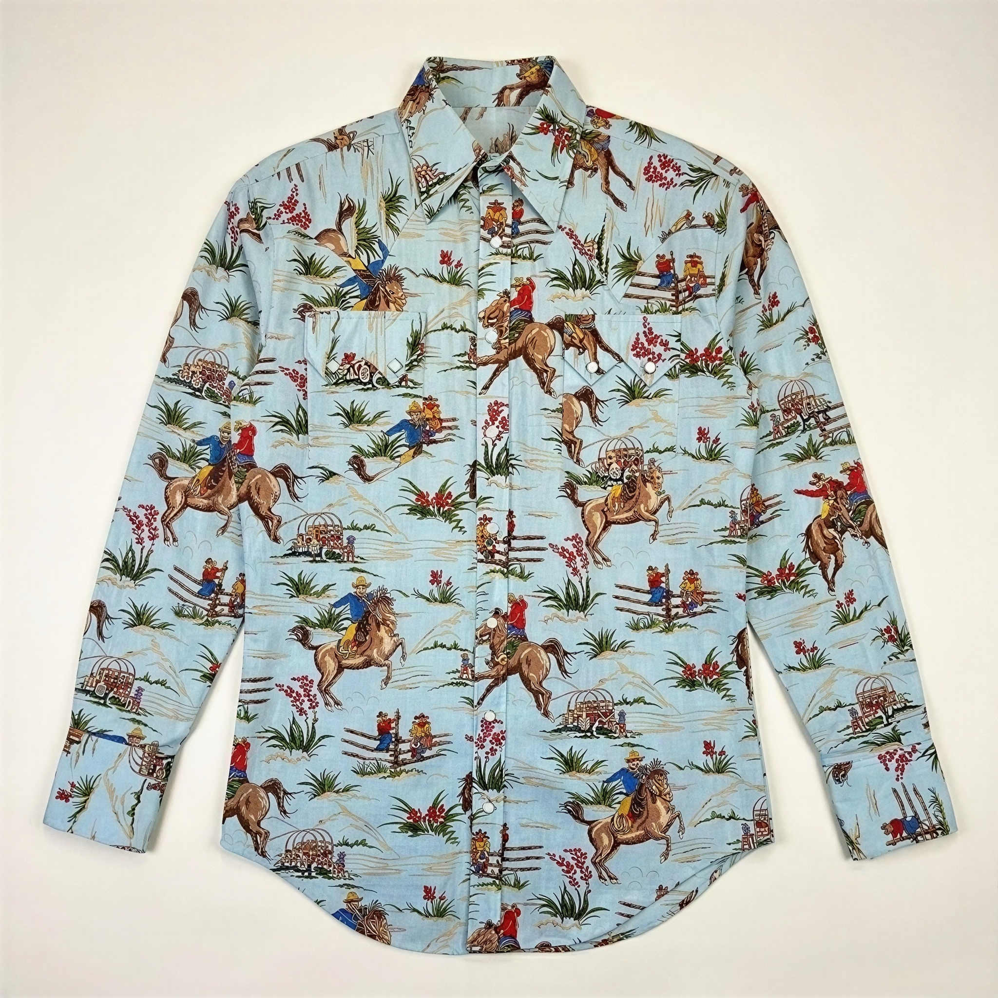 The Azure Arena | Vintage Rodeo Long Sleeve Shirt