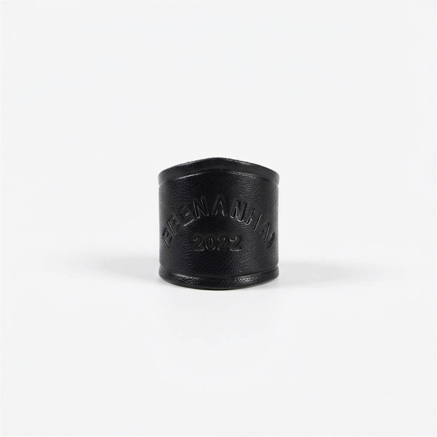 mesathread-frontier-heritage-handcrafted-leather-wild-rag-slide-black-diamond-profile