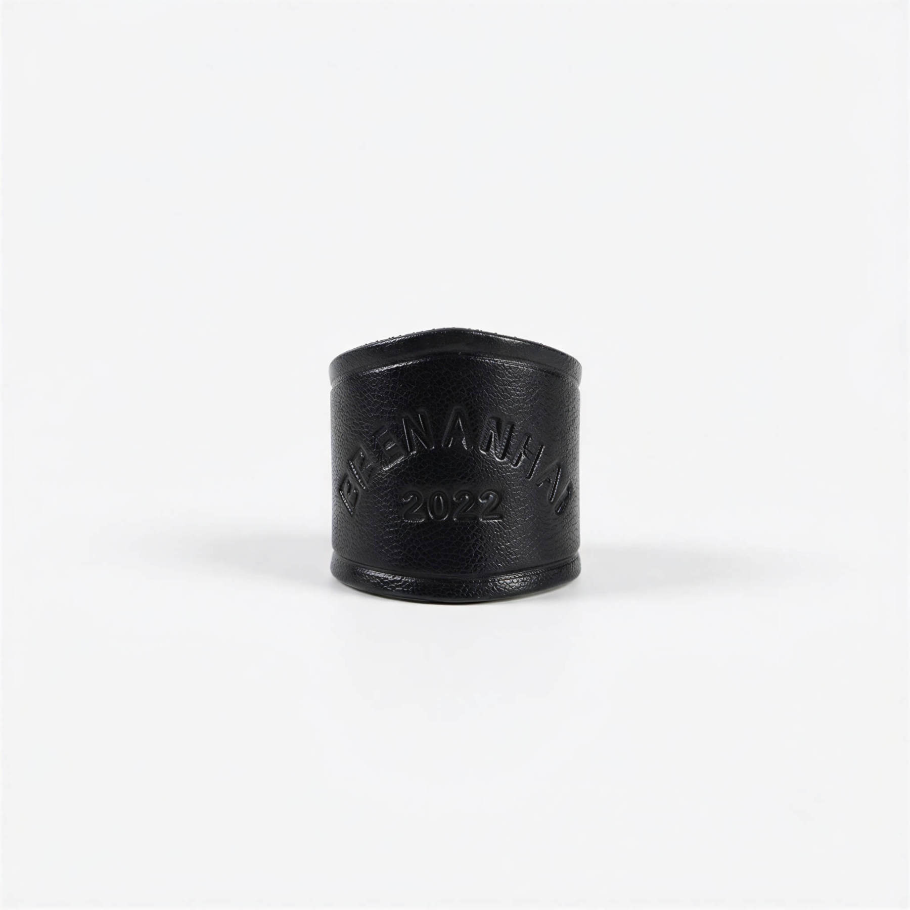 mesathread-frontier-heritage-handcrafted-leather-wild-rag-slide-black-diamond-profile