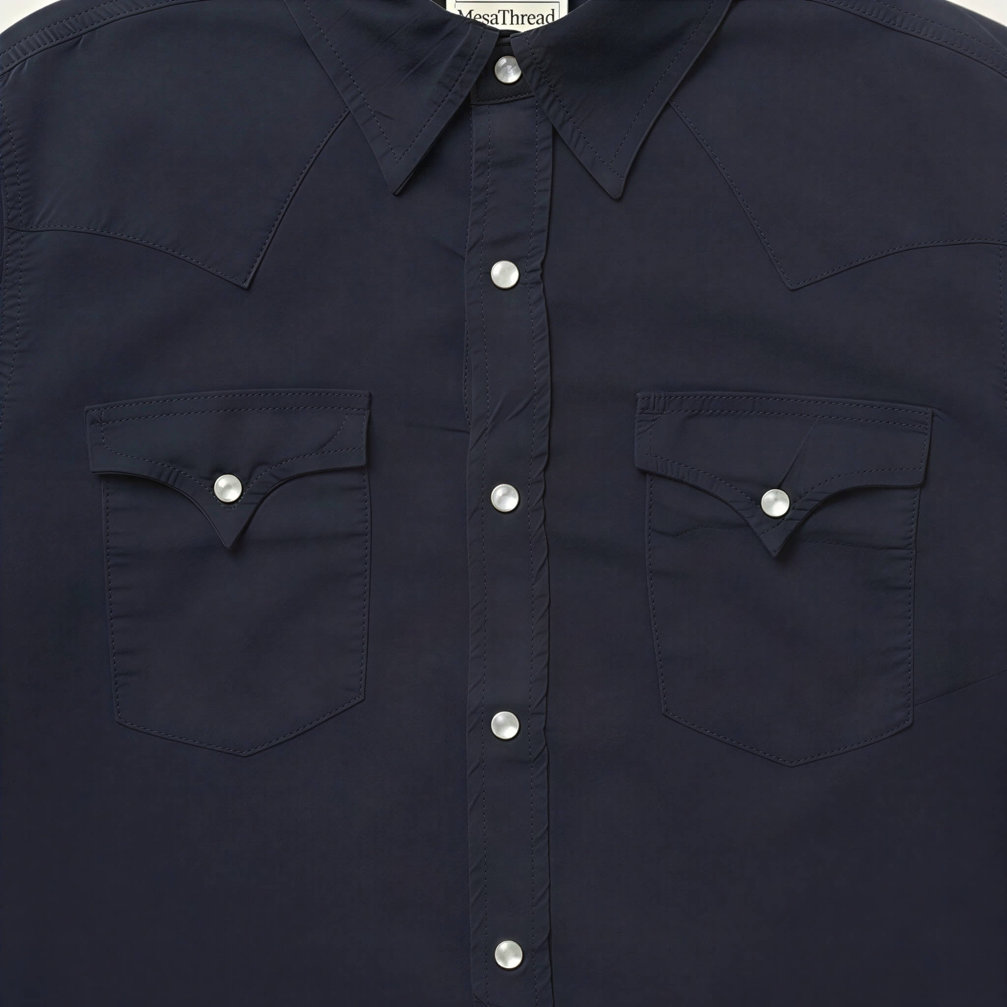 The Midnight Rider | Deep Navy Heritage Western Shirt