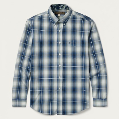 Crystal Plaid Button Down Shirt-MesaThread