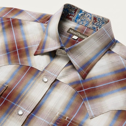 Forever Plaid Western Shirt-MesaThread