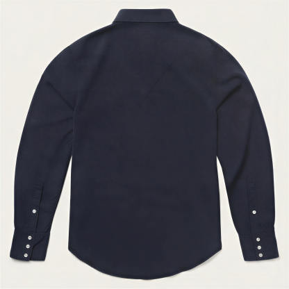 The Midnight Rider | Deep Navy Heritage Western Shirt