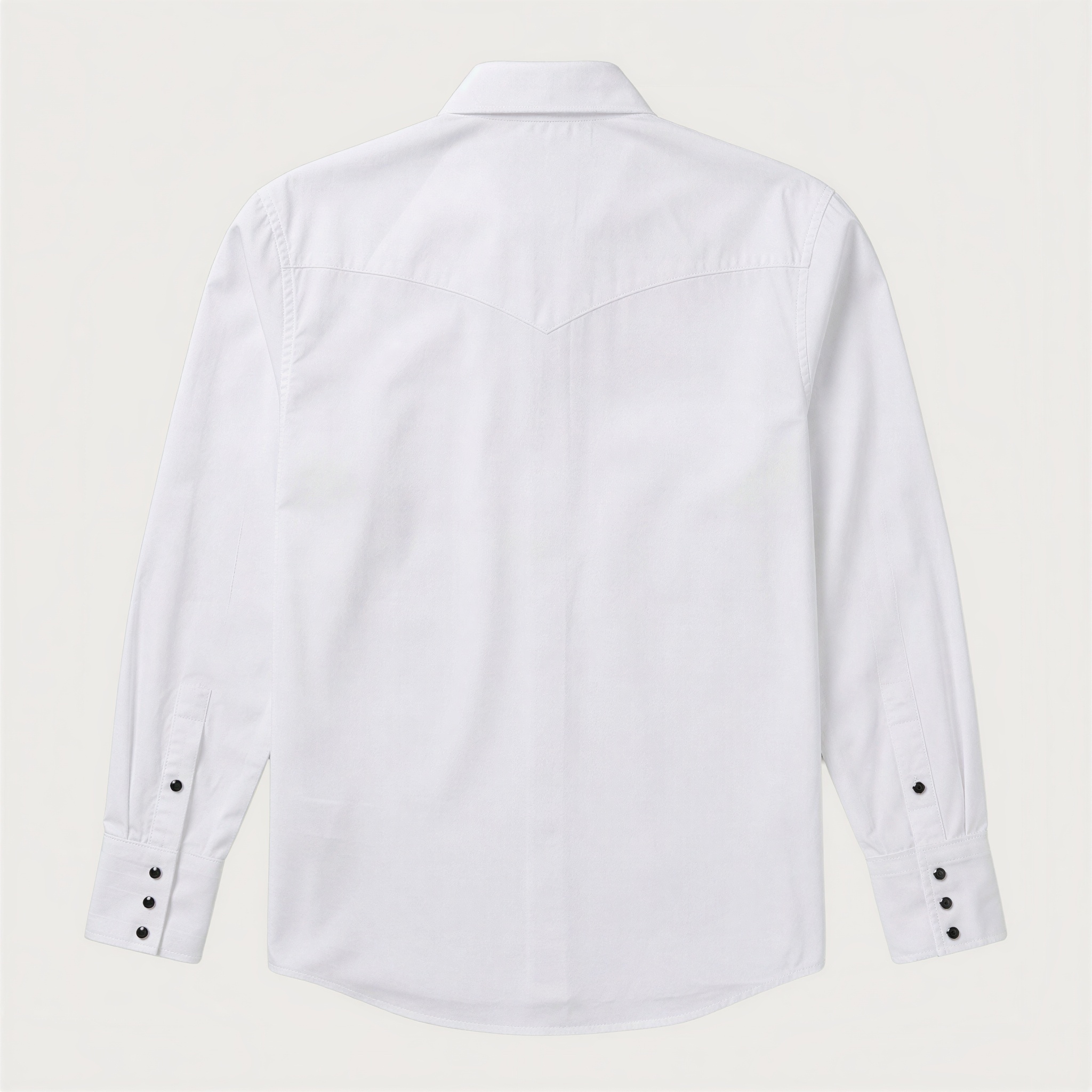 The Snowcap Sentinel - Heritage White Western With Black Snap