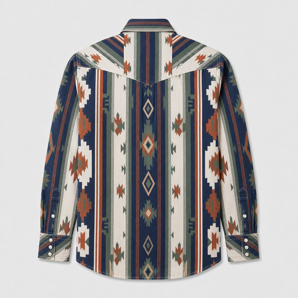 the-nightfall-mesa-southwestern-geometric-stripe-western-long-sleeve-shirt-back-view