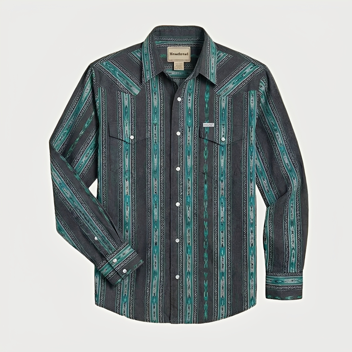 The Midnight Canyon Stripe — Dusk Teal