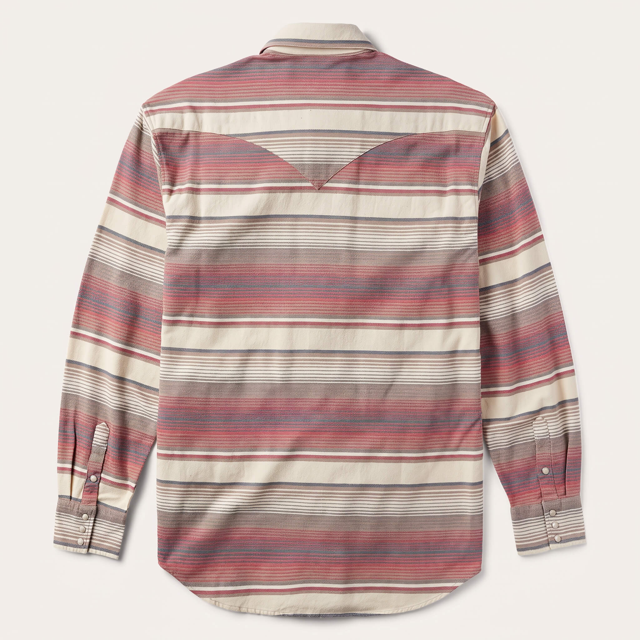 The Sunset Mesa | Serape-Inspired Striped Western Shirt