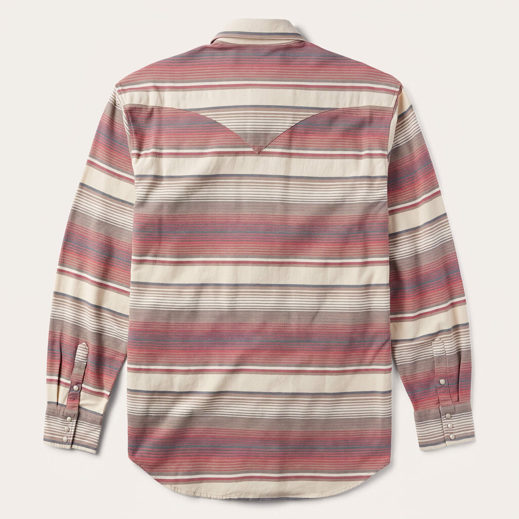 The Sunset Mesa | Serape-Inspired Striped Western Shirt