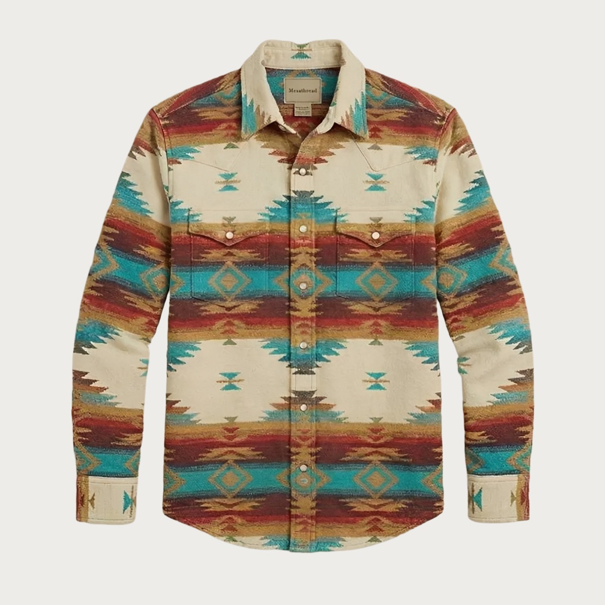 The High Desert Oasis — Cream & Turquoise Horizon