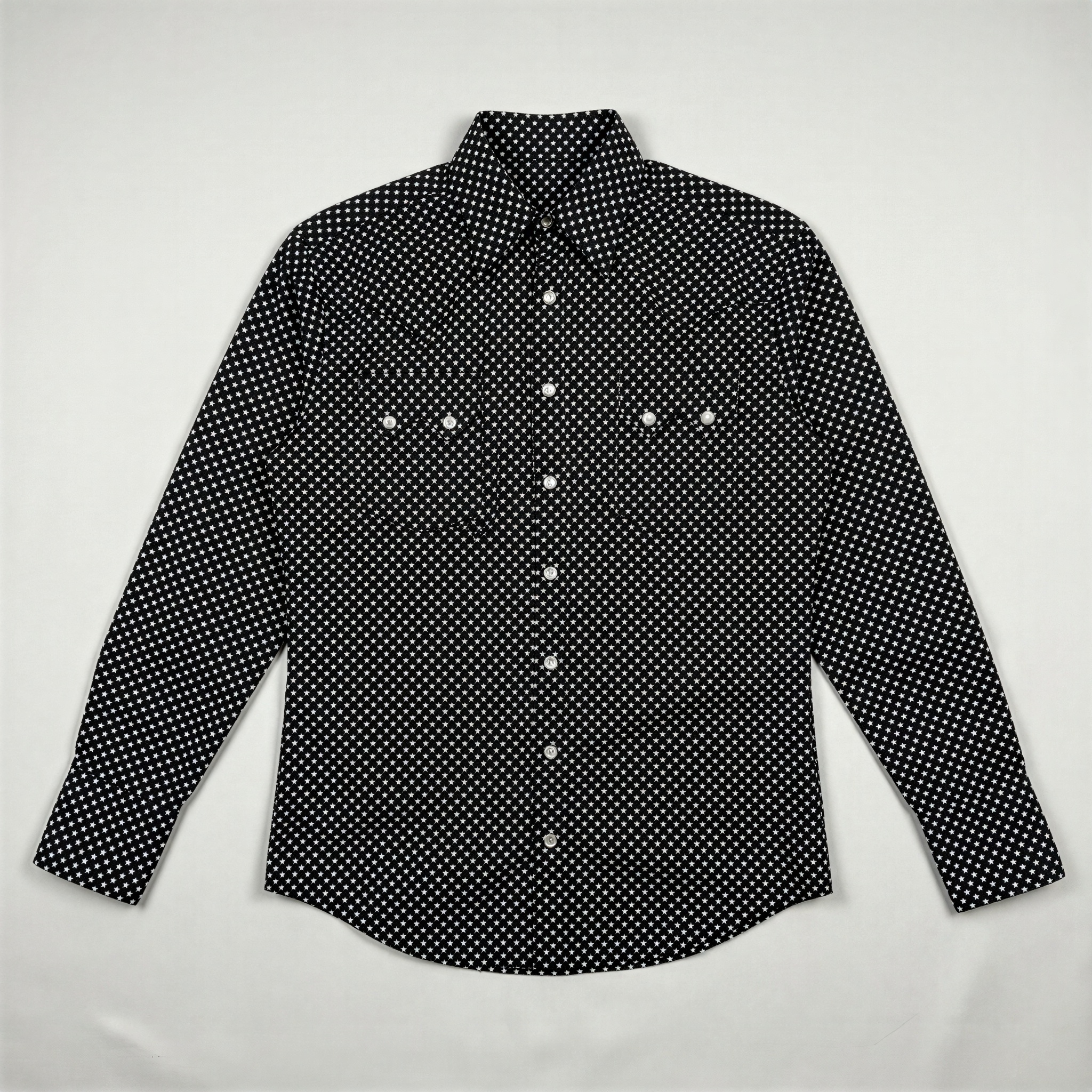 The Midnight Galaxy | Black Starburst Western Shirt