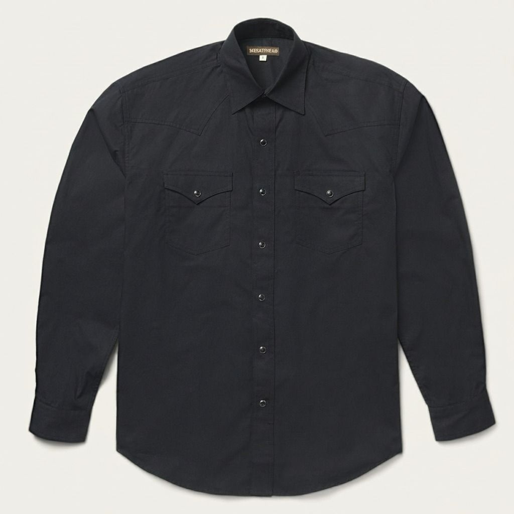 Classic Western Shirt in Black