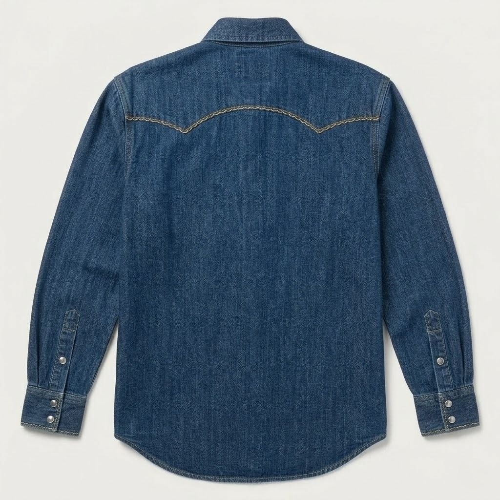 Classic Loose Cut Western Shirt